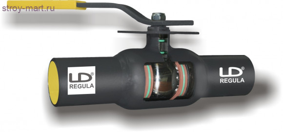 Кран шаровой стальнойLD Regula КШ.Ц.Ф.080/70.016.02 - 007-6716