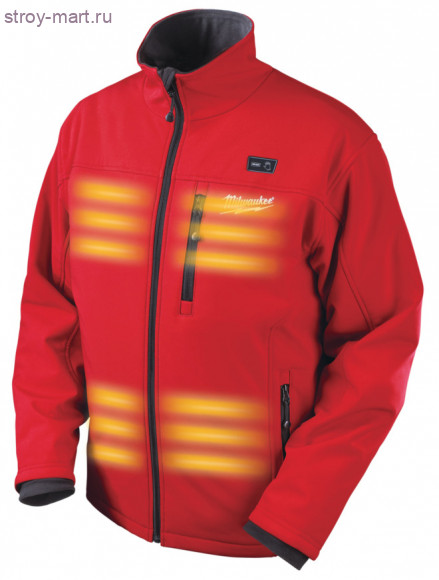 Куртка красная Milwaukee M12 HJ2-0 (M) 4933443817