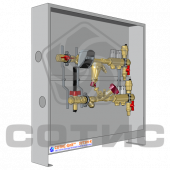 Узел распределительный для учета расхода тепловой энергии модульный квартирный - УУТЭМ-К СОТИС-Unit 20-15-4 (G) мод. ТКТ-1001 в сборе Узел распределительный для учета расхода тепловой энергии модульный квартирный - УУТЭМ-К СОТИС-Unit 20-15-4 (G) мод. ТКТ-1001 в сборе