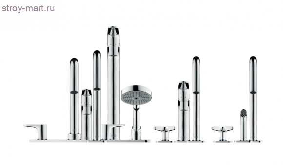 Смеситель для раковины, однорычажный 100, со сливным гарнитуром Axor Citterio M 34010000