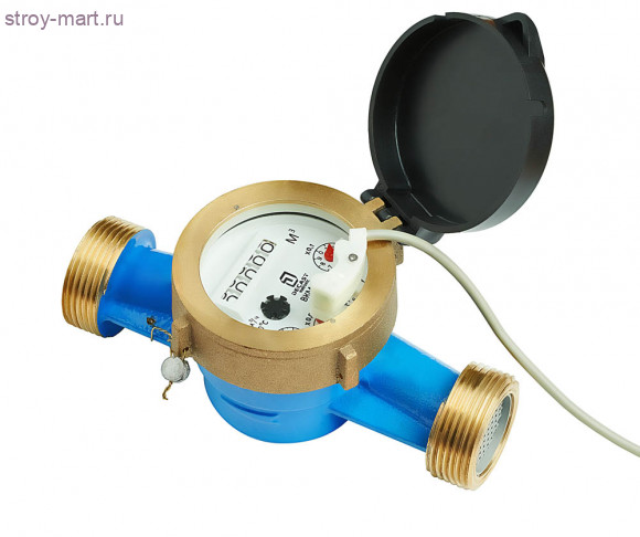 Счётчик х/в крыльчатый многоструйный импульсный ВКМ М Росич ДГ Ду 40 Ру16 40С резьба в комплекте ПК Прибор - 030-0405 Счётчик х/в крыльчатый многоструйный импульсный ВКМ М Росич ДГ Ду 40 Ру16 40С резьба в комплекте ПК Прибор - 030-0405