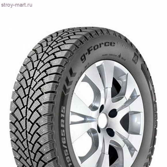 Автомобильные шины - BFGoodrich G-Force Stud GO XL 195/55R15 89Q шипованная Автомобильные шины - BFGoodrich G-Force Stud GO XL 195/55R15 89Q шипованная