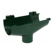 Воронка желоба компенсирующая Nicoll d=80mm, зеленый, NAD25V - С-000101132