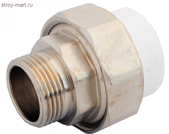 Муфта PP-R комбинированн разъемная белый Дн 20х1/2 НР Firat - 4606034005620 Муфта PP-R комбинированн разъемная белый Дн 20х1/2 НР Firat - 4606034005620