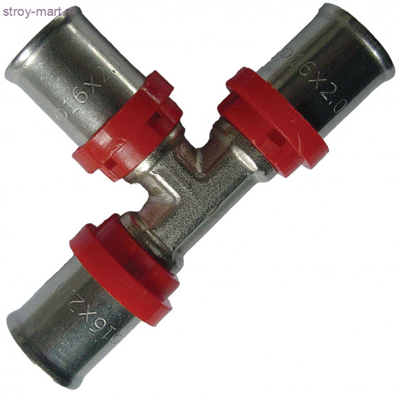 Тройник МП латунь Faro Дн 26 пресс STC 6514 - 4606034144527 Тройник МП латунь Faro Дн 26 пресс STC 6514 - 4606034144527