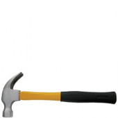 Молоток-гвоздодер, фиберглас.ручка 450 г / 6818220 - С-000073480