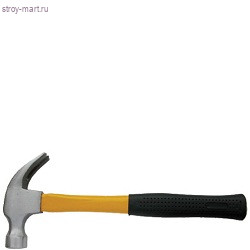 Молоток-гвоздодер, фиберглас.ручка 450 г / 6818220 - С-000073480
