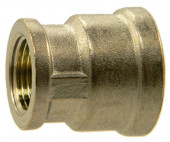 Муфта латунь переходн Ду 15х20 ВР . - 027-8223 Муфта латунь переходн Ду 15х20 ВР . - 027-8223