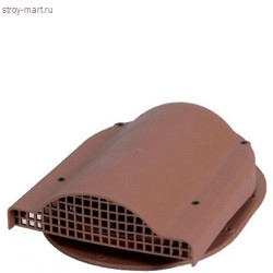 К-19 Вентилятор подкр простр-ва с проходным эл-том для кровли из ГЧ (готовой) коричн. - С-000075113 К-19 Вентилятор подкр простр-ва с проходным эл-том для кровли из ГЧ (готовой) коричн. - С-000075113