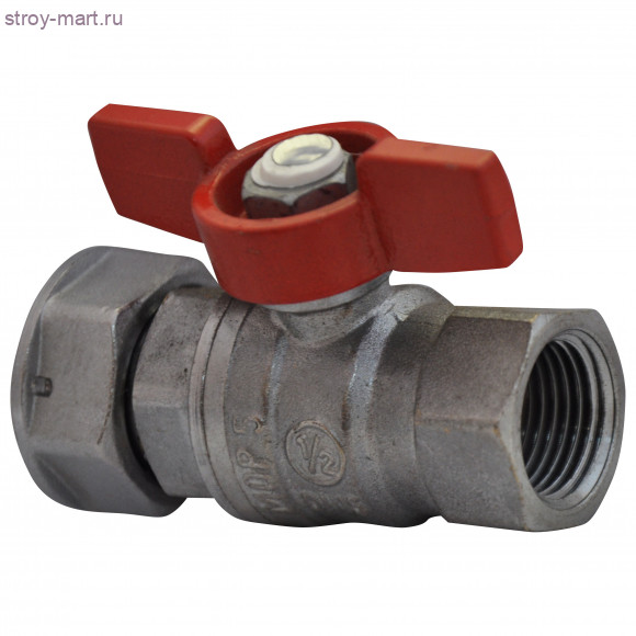 Кран шаровой латунь R752 Ду 15х20 ВР/американка бабочка Giacomini R752X003 Кран шаровой латунь R752 Ду 15х20 ВР/американка бабочка Giacomini R752X003