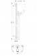 Штанга для душа PuraVida Unica 0,90 м ?’ PuraVida 27844000 Штанга для душа PuraVida Unica 0,90 м ?’ PuraVida 27844000