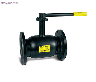 Кран шаровой сталь Ballomax КШТ 60.113 Ду 20 Ру40 фл полный проход BROEN КШТ 60.113.020