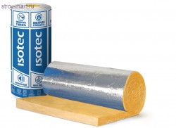 Мат ст волокно с алю покр70мм*5200*1200мм,уп6,24м2, (0,4368м3) ,25уп/пал, Isotec М 25 AL1,арт.61174 - С-000095173 Мат ст волокно с алю покр70мм*5200*1200мм,уп6,24м2, (0,4368м3) ,25уп/пал, Isotec М 25 AL1,арт.61174 - С-000095173