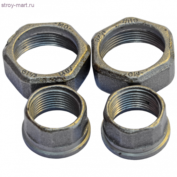Детали присоединительные Ду 2х1 1/4 чугун Grundfos 505532 Детали присоединительные Ду 2х1 1/4 чугун Grundfos 505532