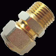 Муфта МП латунь Faro Дн 16х1/2 НР обжим STC 6400 никель - 4606034039861 Муфта МП латунь Faro Дн 16х1/2 НР обжим STC 6400 никель - 4606034039861