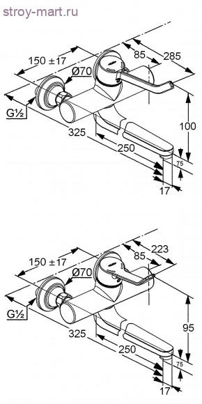 KLUDI PROVITA 335370500 KLUDI PROVITA 335370500