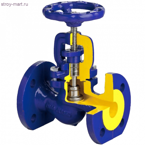 Клапан (вентиль) запорный чугун V215 Ду 65 Ру16 фл Zetkama 215A-065-C-01 Клапан (вентиль) запорный чугун V215 Ду 65 Ру16 фл Zetkama 215A-065-C-01