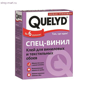 Клей обойный «Спец-Винил» (винил, текстиль) 300гр, (30 шт/уп.) «Quelyd» - С-000081346 Клей обойный «Спец-Винил» (винил, текстиль) 300гр, (30 шт/уп.) «Quelyd» - С-000081346