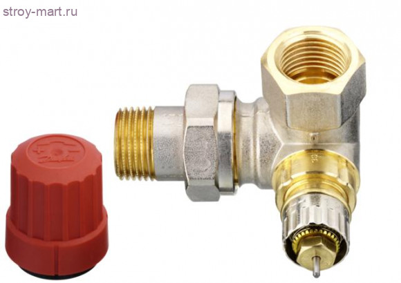 Клапан терморегулятора RA-N левый угловой трехосевой RA-N для двухтруб систем Ду15 Danfoss 013G0234 Клапан терморегулятора RA-N левый угловой трехосевой RA-N для двухтруб систем Ду15 Danfoss 013G0234