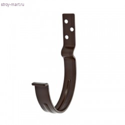 AS Крюк желоба короткий (180 мм) 100/150 RR 32 тёмно-коричневый - С-000046744 AS Крюк желоба короткий (180 мм) 100/150 RR 32 тёмно-коричневый - С-000046744