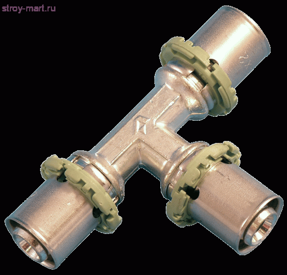 Тройник МП латунь Дн 26 пресс Comap 730JXX - 027-0496 Тройник МП латунь Дн 26 пресс Comap 730JXX - 027-0496