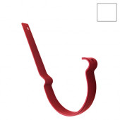 Grandline, Крюк желоба длинный,210 мм, 150 мм, RAL 9003 - С-000078999 Grandline, Крюк желоба длинный,210 мм, 150 мм, RAL 9003 - С-000078999