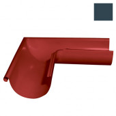 Grandline, Угол желоба внешний, 90 гр, 125 мм, RAL 7024 серый - С-000103625 Grandline, Угол желоба внешний, 90 гр, 125 мм, RAL 7024 серый - С-000103625