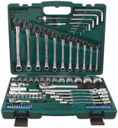 Набор инструмента «FIT» автомобильный, 77 шт. CrV Профи / 65177 - С-000114421