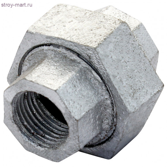 Соединитель чугун американка оц Ду 15 ВР Fittex - 4606034018668