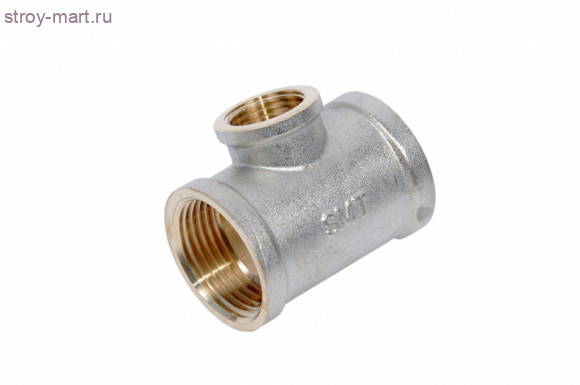 Тройник латунь д/мед труб Дн22х3/4"н/рх22 - 027-2255 Тройник латунь д/мед труб Дн22х3/4"н/рх22 - 027-2255