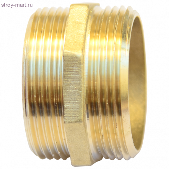 Ниппель латунь Ду 40 НР - 027-8278 Ниппель латунь Ду 40 НР - 027-8278