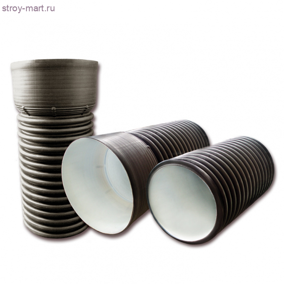 Труба ПЭ SN 8 Дн 290х250 L=6,0м гофрированная - 033-1615