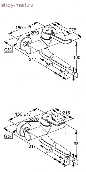KLUDI PROVITA 335360500 KLUDI PROVITA 335360500