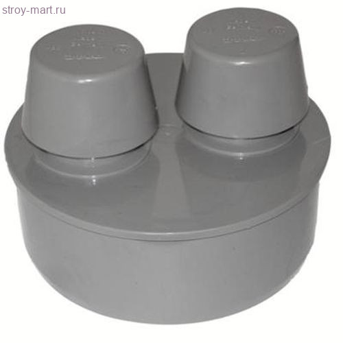 Клапан серый вакуумный Дн 50 РосТурПласт 11303 Клапан серый вакуумный Дн 50 РосТурПласт 11303