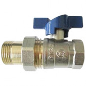 Кран шаровой латунь Solo 1807 Ду 25 ВР/американка полный проход бабочка STC 1807 Кран шаровой латунь Solo 1807 Ду 25 ВР/американка полный проход бабочка STC 1807