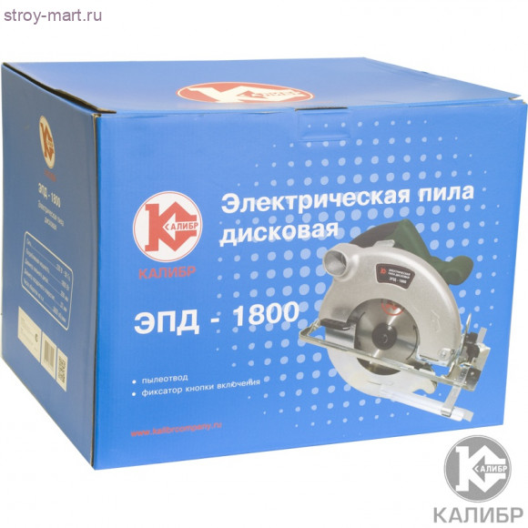 Эл. пила дисковая "Калибр ЭПД-1800" Эл. пила дисковая "Калибр ЭПД-1800"