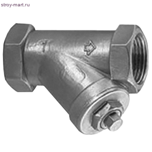 Фильтр сетчатый сталь нерж Y666 с пробкой Ду 40 Ру40 ВР/ВР Danfoss 149B5277 Фильтр сетчатый сталь нерж Y666 с пробкой Ду 40 Ру40 ВР/ВР Danfoss 149B5277