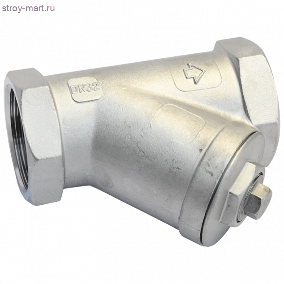 Фильтр сетчатый сталь нерж Y666 с пробкой Ду 40 Ру40 ВР/ВР Danfoss 149B5277 Фильтр сетчатый сталь нерж Y666 с пробкой Ду 40 Ру40 ВР/ВР Danfoss 149B5277