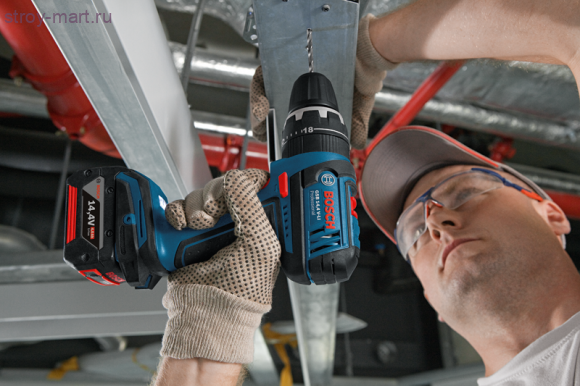 Аккумуляторная ударная дрель-шуруповерт Bosch GSB 14,4 V-LI Professional - 060186700D Аккумуляторная ударная дрель-шуруповерт Bosch GSB 14,4 V-LI Professional - 060186700D