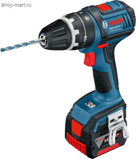 Аккумуляторная ударная дрель-шуруповерт Bosch GSB 14,4 V-LI Professional - 060186700D Аккумуляторная ударная дрель-шуруповерт Bosch GSB 14,4 V-LI Professional - 060186700D