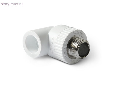 Угольник PP-R комбинированн под ключ белый Дн 32х1 НР РосТурПласт 14634 - 027-9638 Угольник PP-R комбинированн под ключ белый Дн 32х1 НР РосТурПласт 14634 - 027-9638