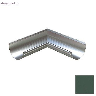 Lindab,угол желоба наружний 90град, 125 мм, (830) RAL 6020 зеленый - С-000053463 Lindab,угол желоба наружний 90град, 125 мм, (830) RAL 6020 зеленый - С-000053463
