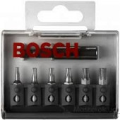 6 БИТ 25ММ TORX XH + УНИВЕР. ДЕРЖ. - 2607001943 6 БИТ 25ММ TORX XH + УНИВЕР. ДЕРЖ. - 2607001943