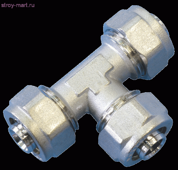 Тройник МП латунь Дн 50 пресс Comap 7130101 - 027-0457 Тройник МП латунь Дн 50 пресс Comap 7130101 - 027-0457