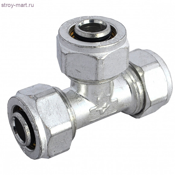 Тройник МП латунь Дн 50 пресс Comap 7130101 - 027-0457 Тройник МП латунь Дн 50 пресс Comap 7130101 - 027-0457