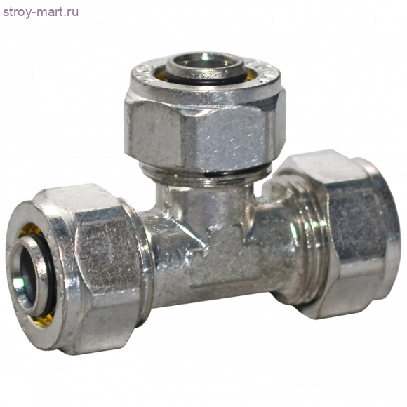 Тройник МП латунь Дн 50 пресс Comap 7130101 - 027-0457 Тройник МП латунь Дн 50 пресс Comap 7130101 - 027-0457