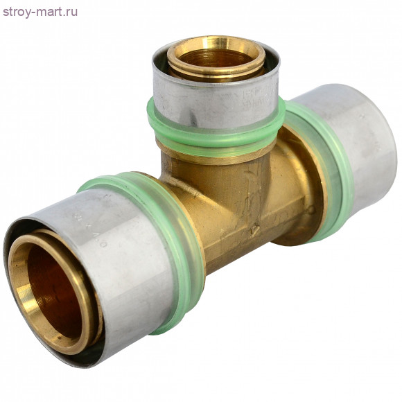 Тройник МП латунь Дн 50 пресс Comap 7130101 - 027-0457 Тройник МП латунь Дн 50 пресс Comap 7130101 - 027-0457