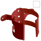 Grandline, Кронштейн трубы на дерево, 100 мм, RAL 9003 - С-000078997 Grandline, Кронштейн трубы на дерево, 100 мм, RAL 9003 - С-000078997