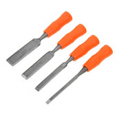 Набор стамесок «Sparta» 6-12-18-24 мм, 4 шт, плоские, пластиковые ударные рукоятки / 243975 - С-000119887 Набор стамесок «Sparta» 6-12-18-24 мм, 4 шт, плоские, пластиковые ударные рукоятки / 243975 - С-000119887