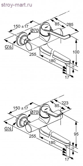 KLUDI PROVITA 335330500 KLUDI PROVITA 335330500